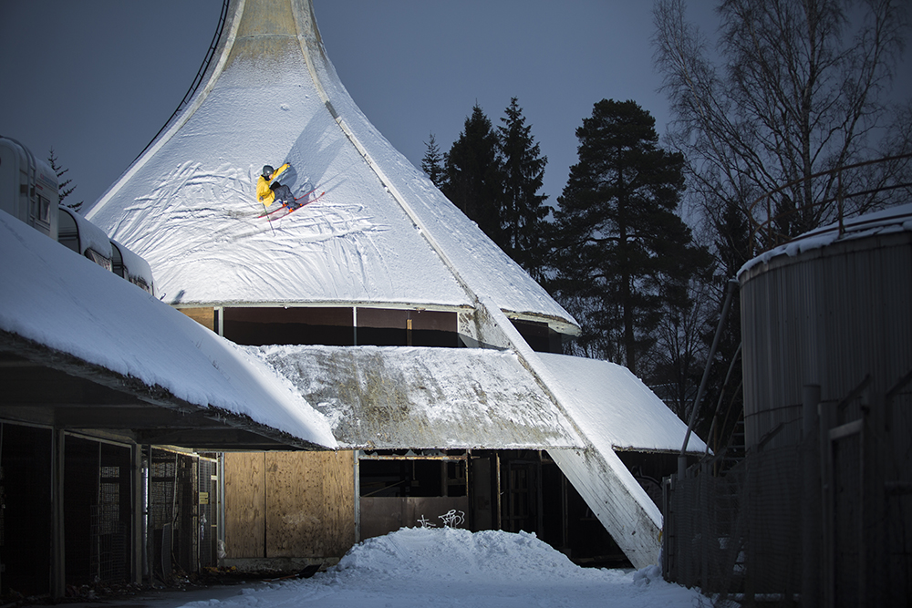 Random wallride in Vuosaari