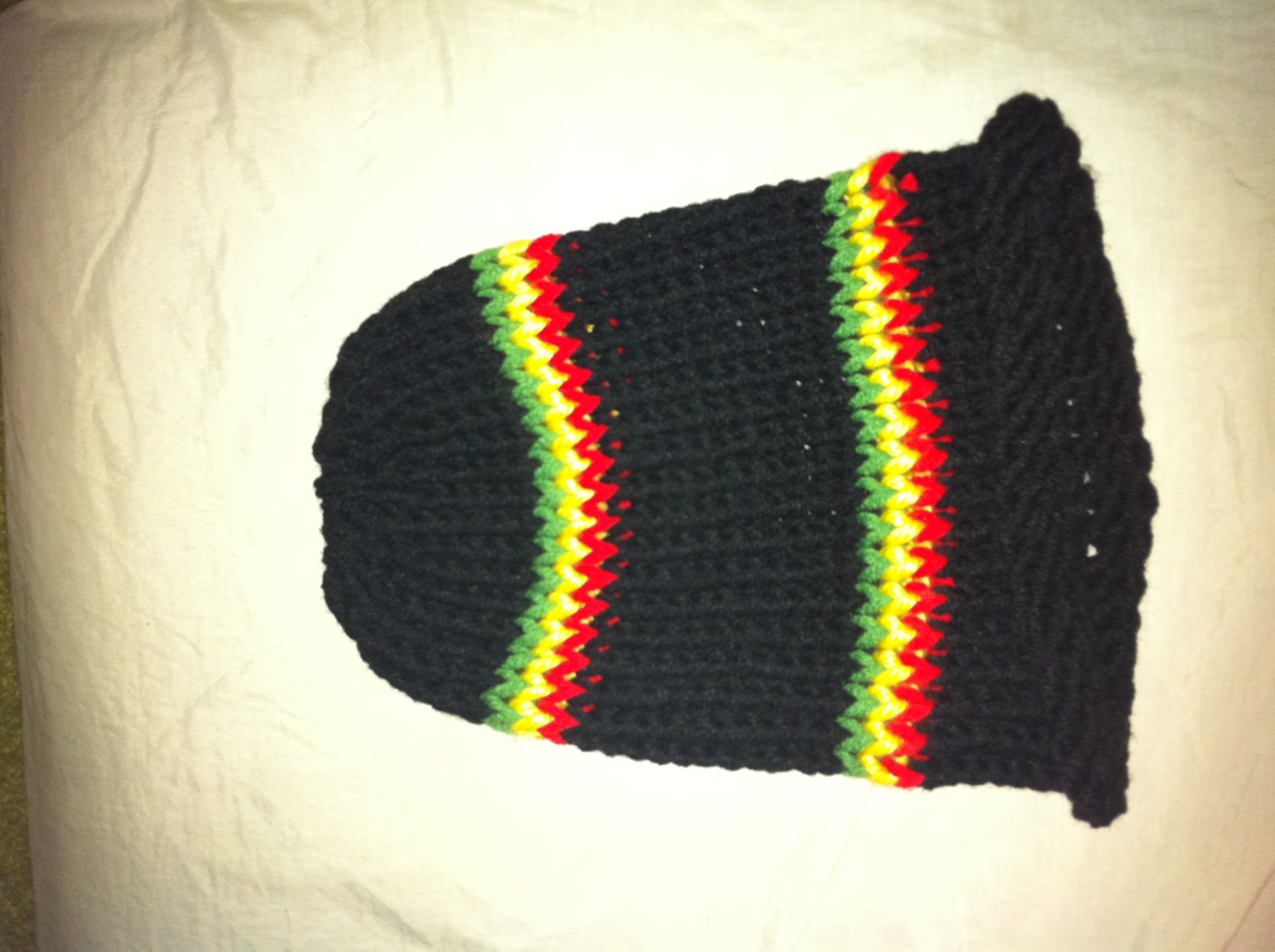 rasta beanie