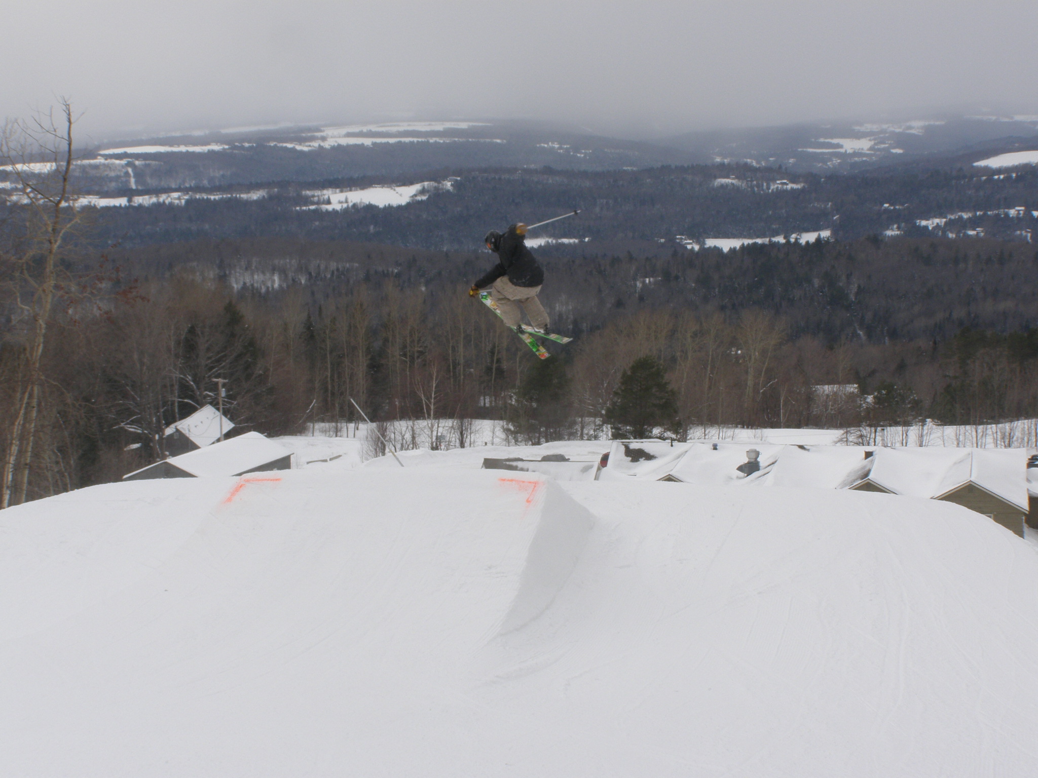 Re-pushed open slope jump