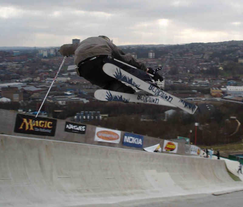 reaching for the nose