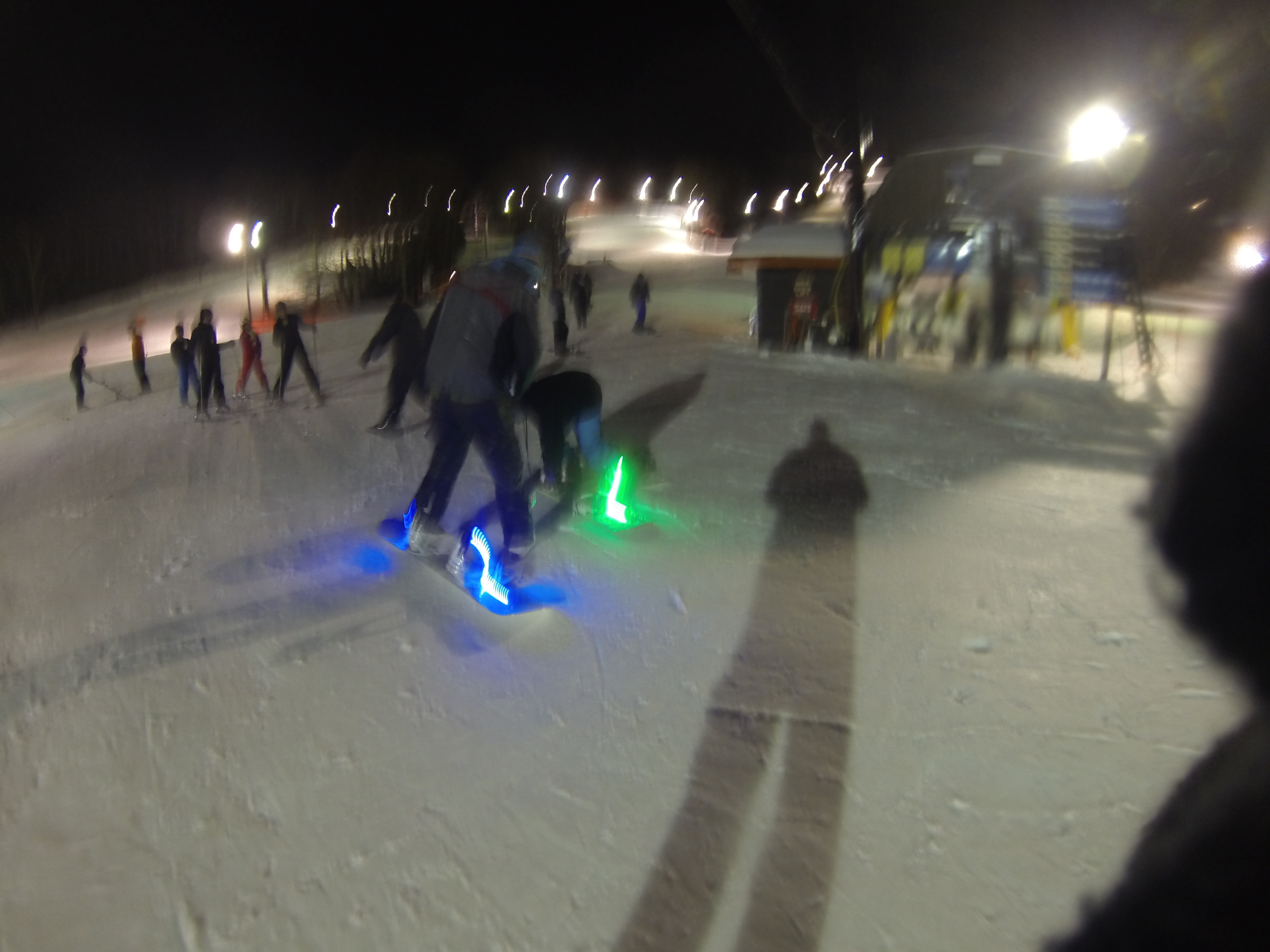 Ready to hit the slopes with latest Third Kind snowboard/skii lights