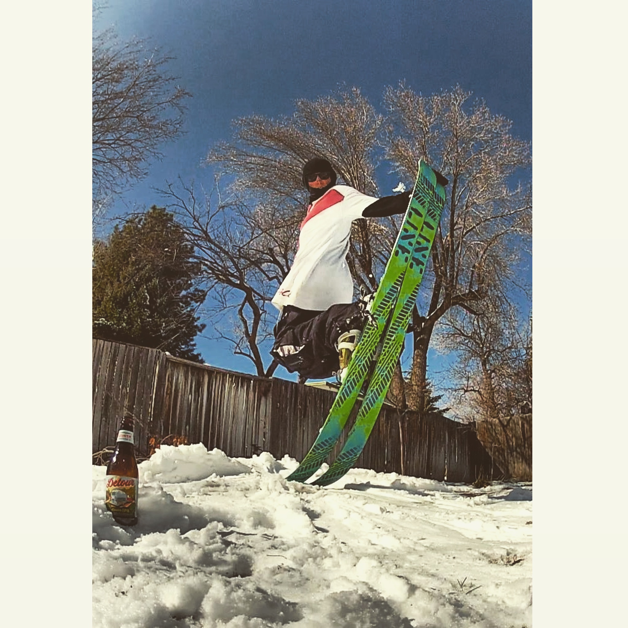 REAL skiing in REAL backyards