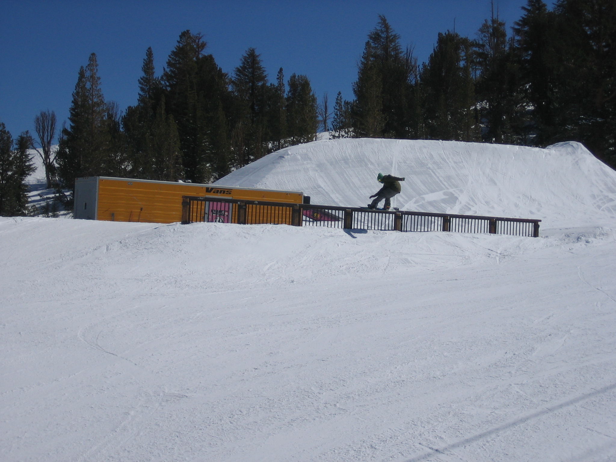 Really long rail @ Mammoth