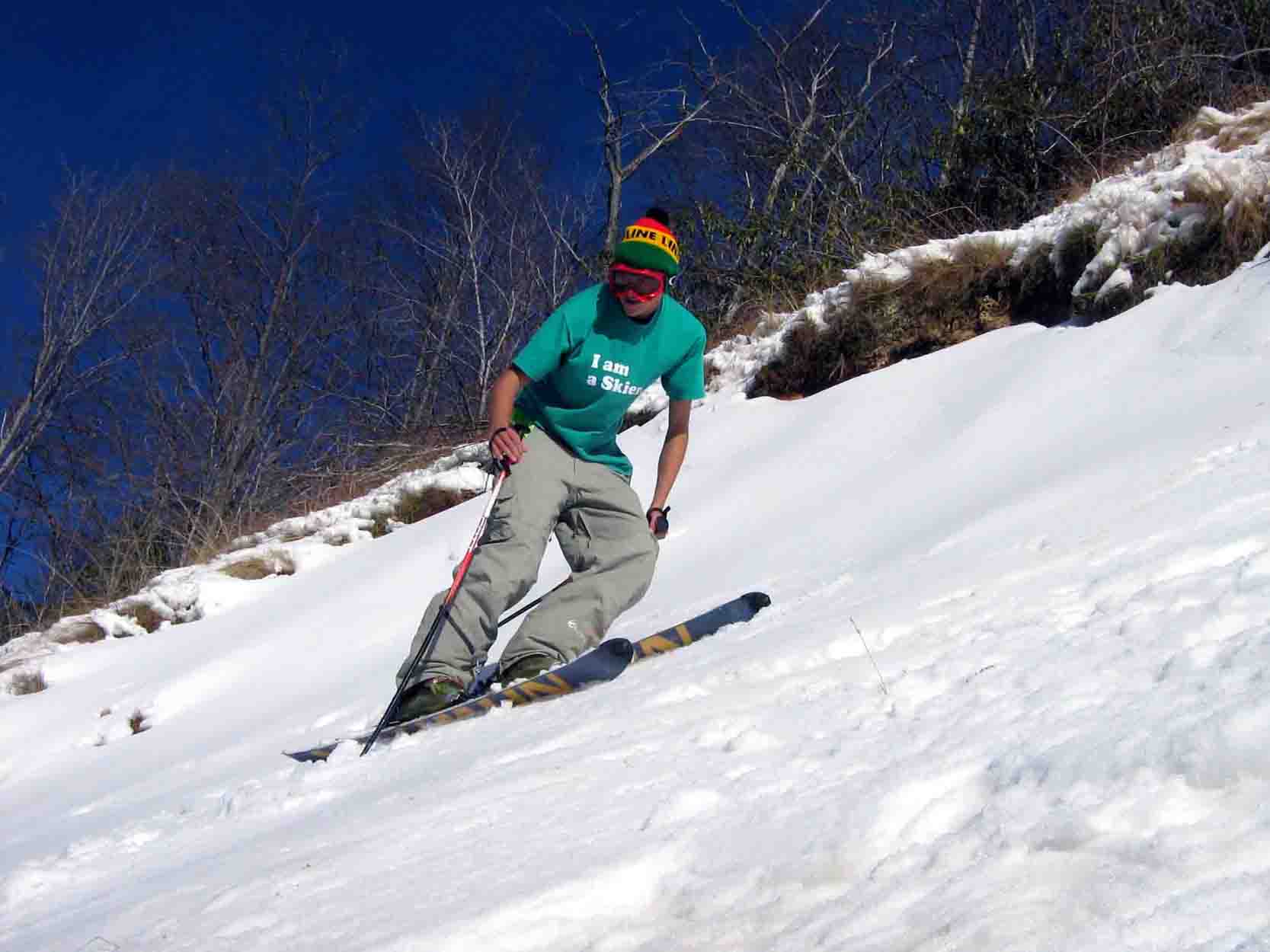 Really steep skiing in north carolina
