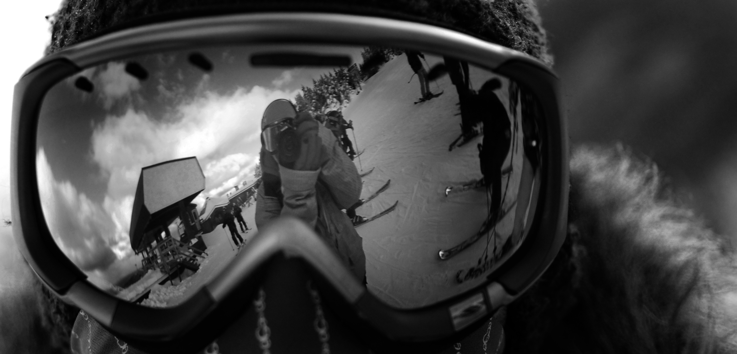 Reflection in Goggles
