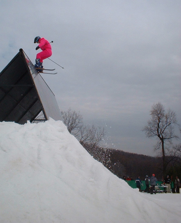 Relaxin' up top the Wallride