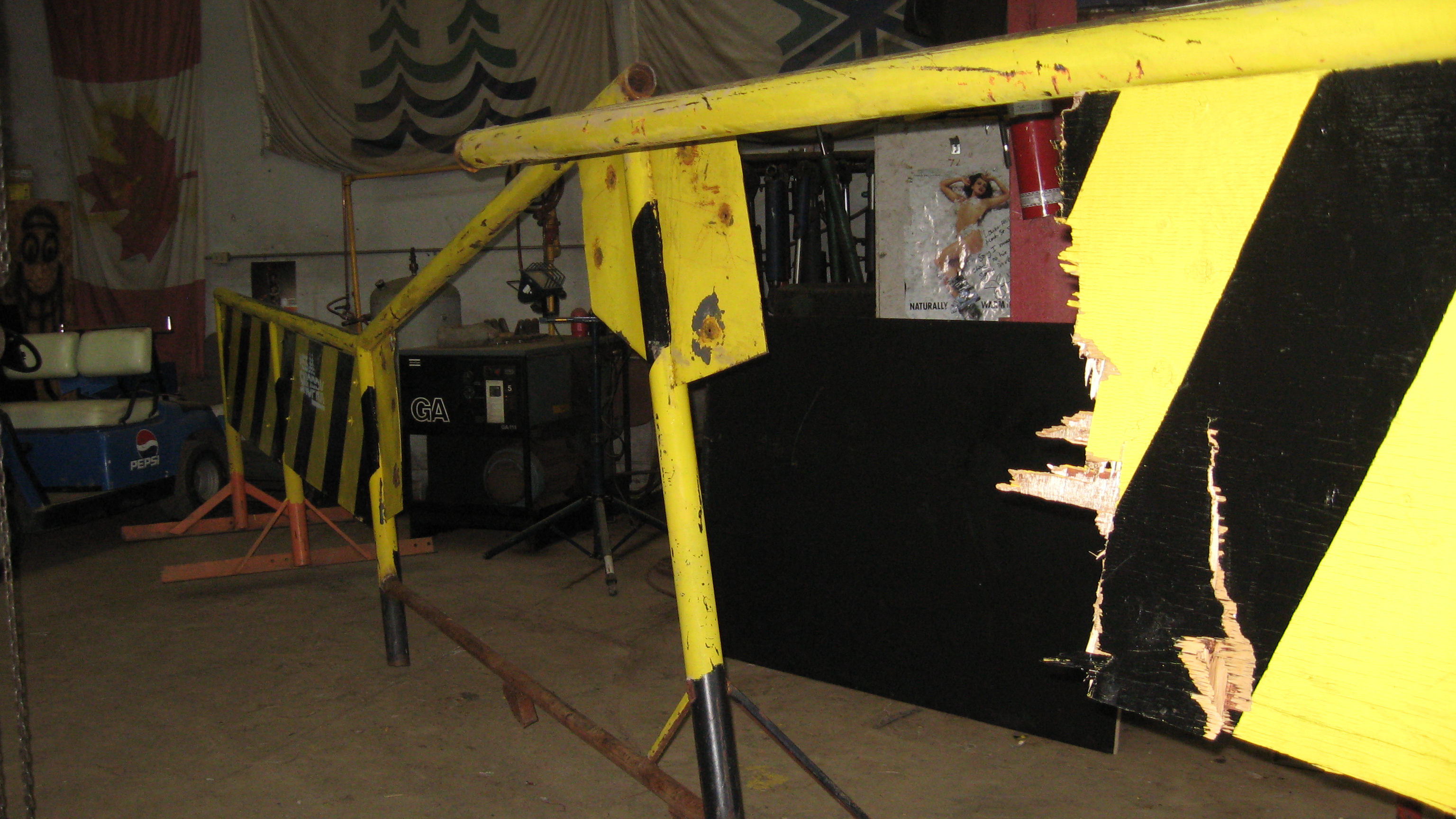 Reparation d-f-d shakedown