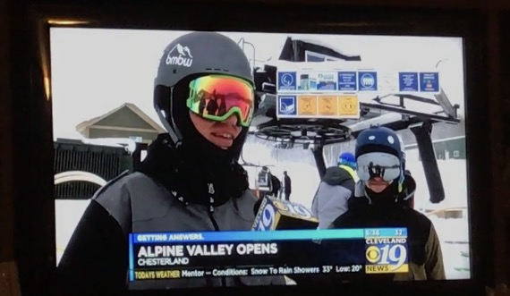 Representing on the news