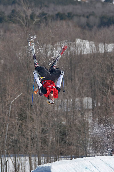 reverse x  updside down squat