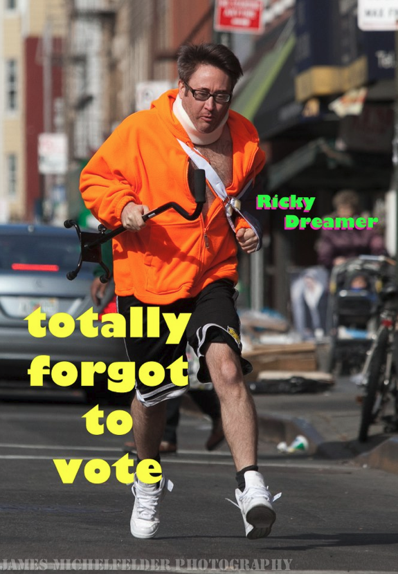 ricky dreamer forgot to vote