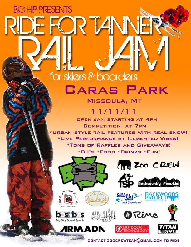 Ride For Tanner Rail Jam!