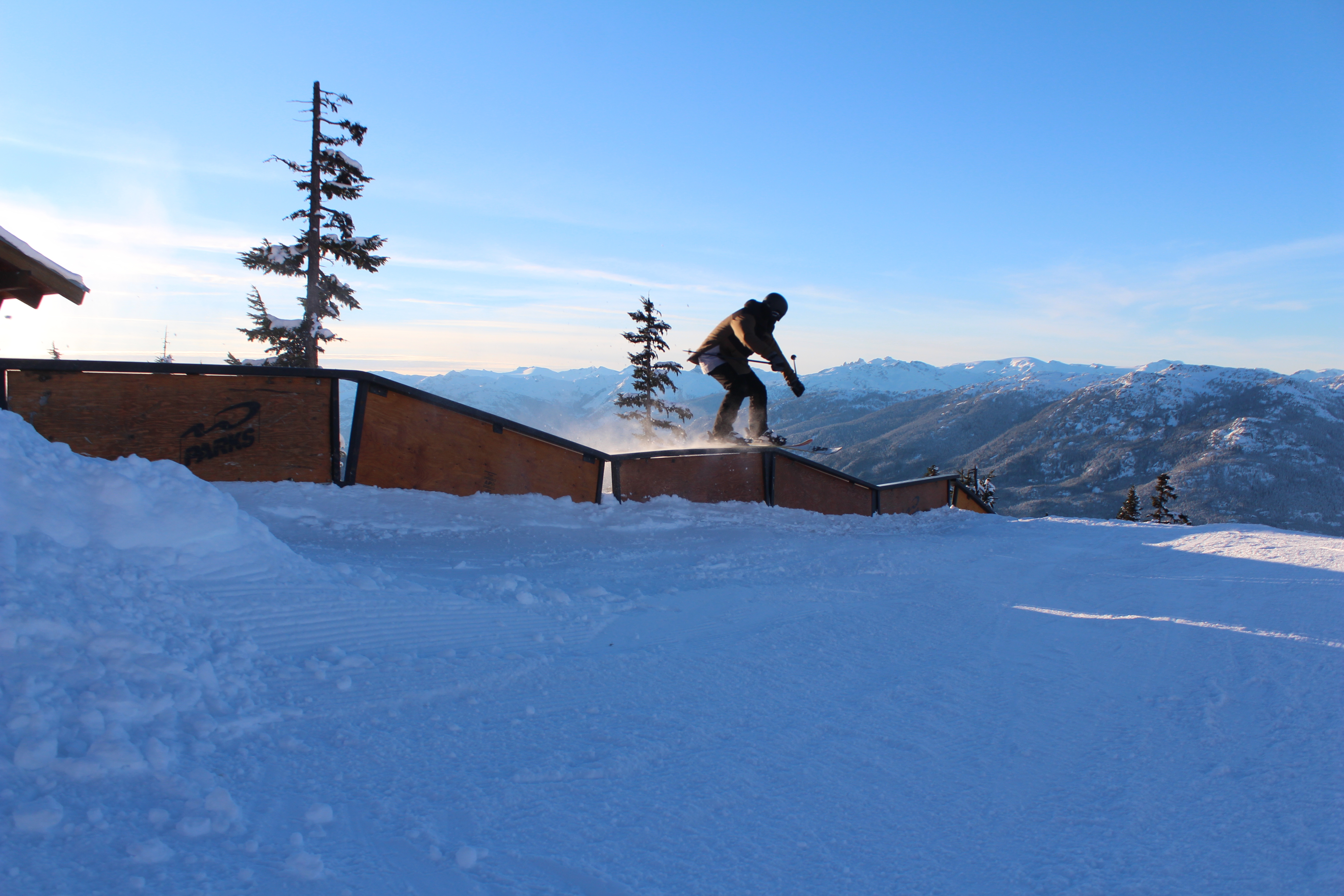 ride the horizon line