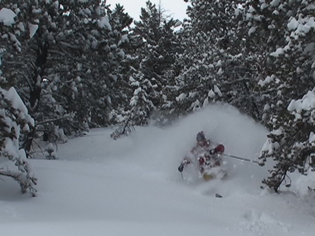 Right after the face shot