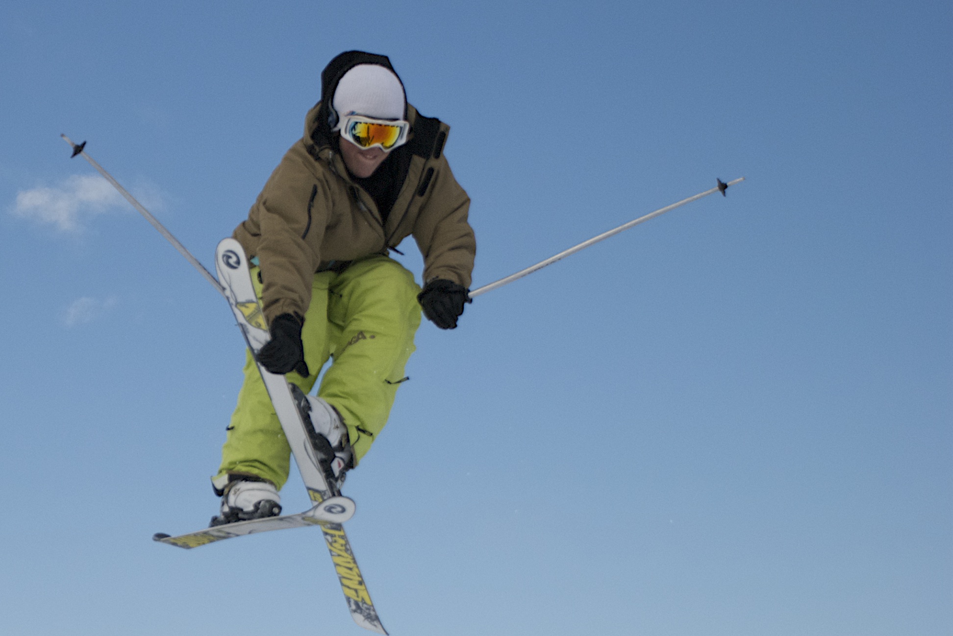 Right before i pulled my ski off