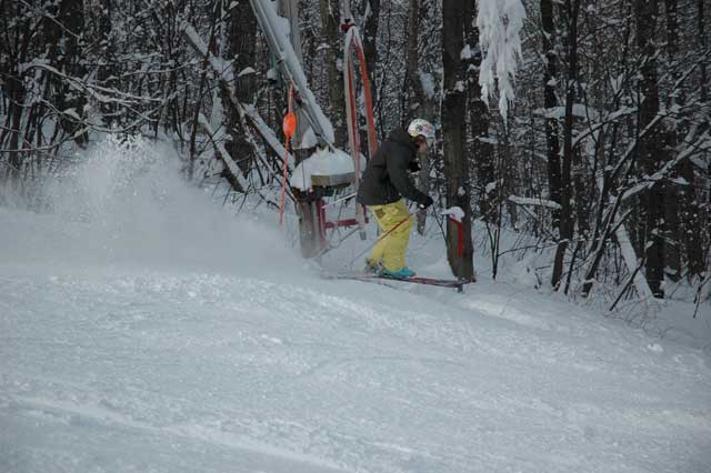 Ripping the tree line