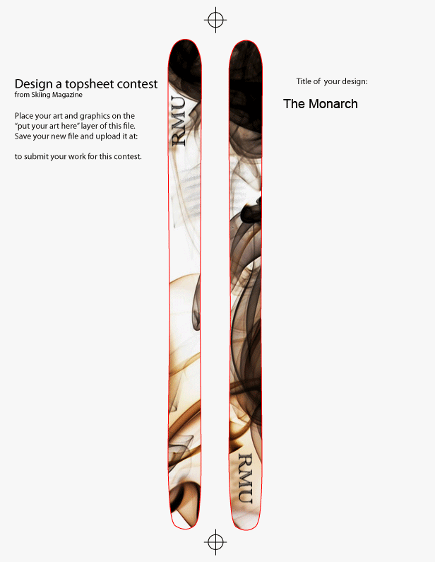 RMU ski design (monarchs)