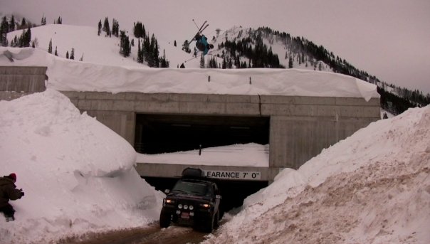 Road Gap at the bird.