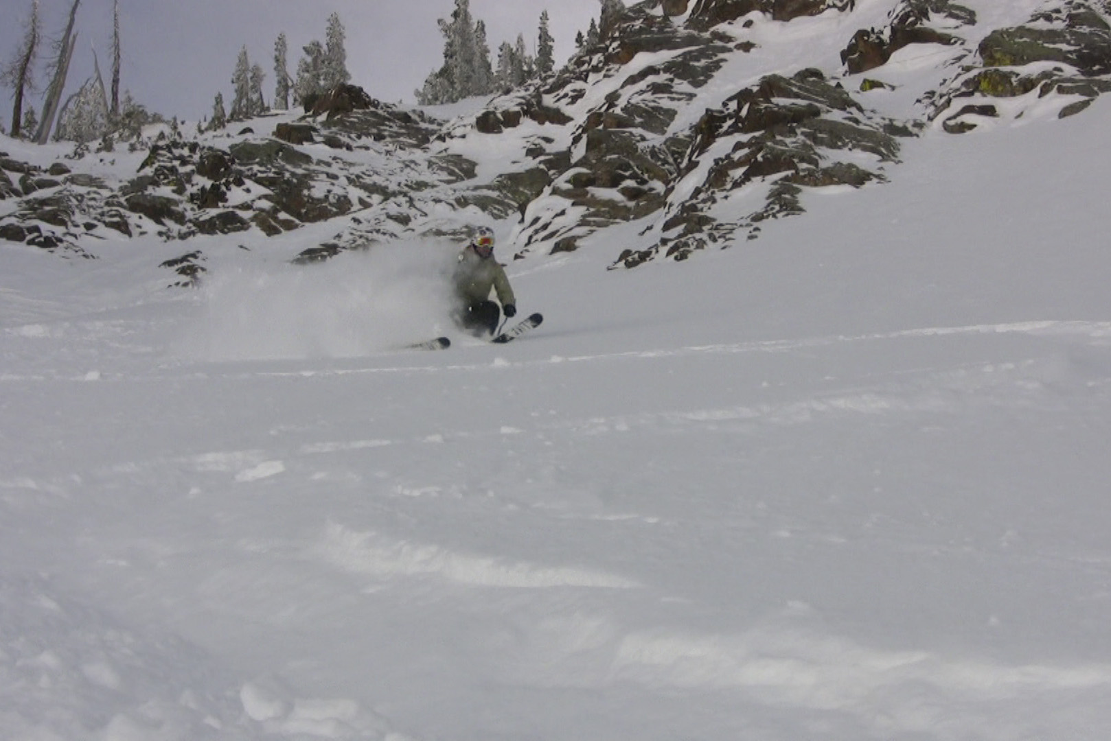 Robbie likes powder