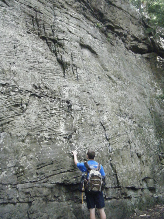 Rock climbing at coopers