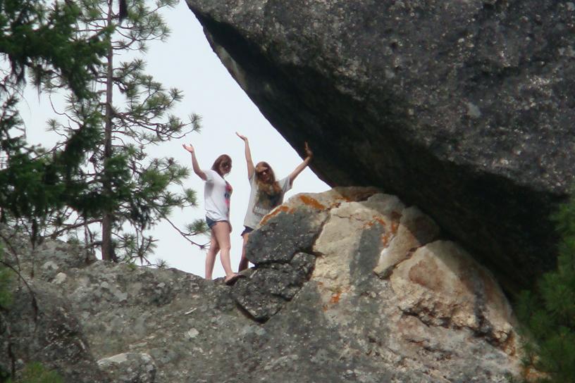 Rock climbing