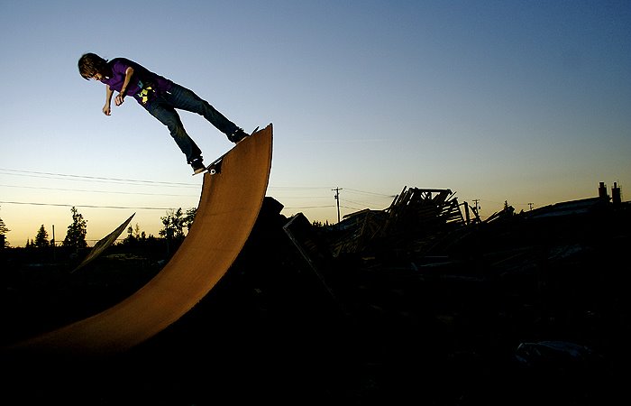 Rock N Roll in the sunset sky