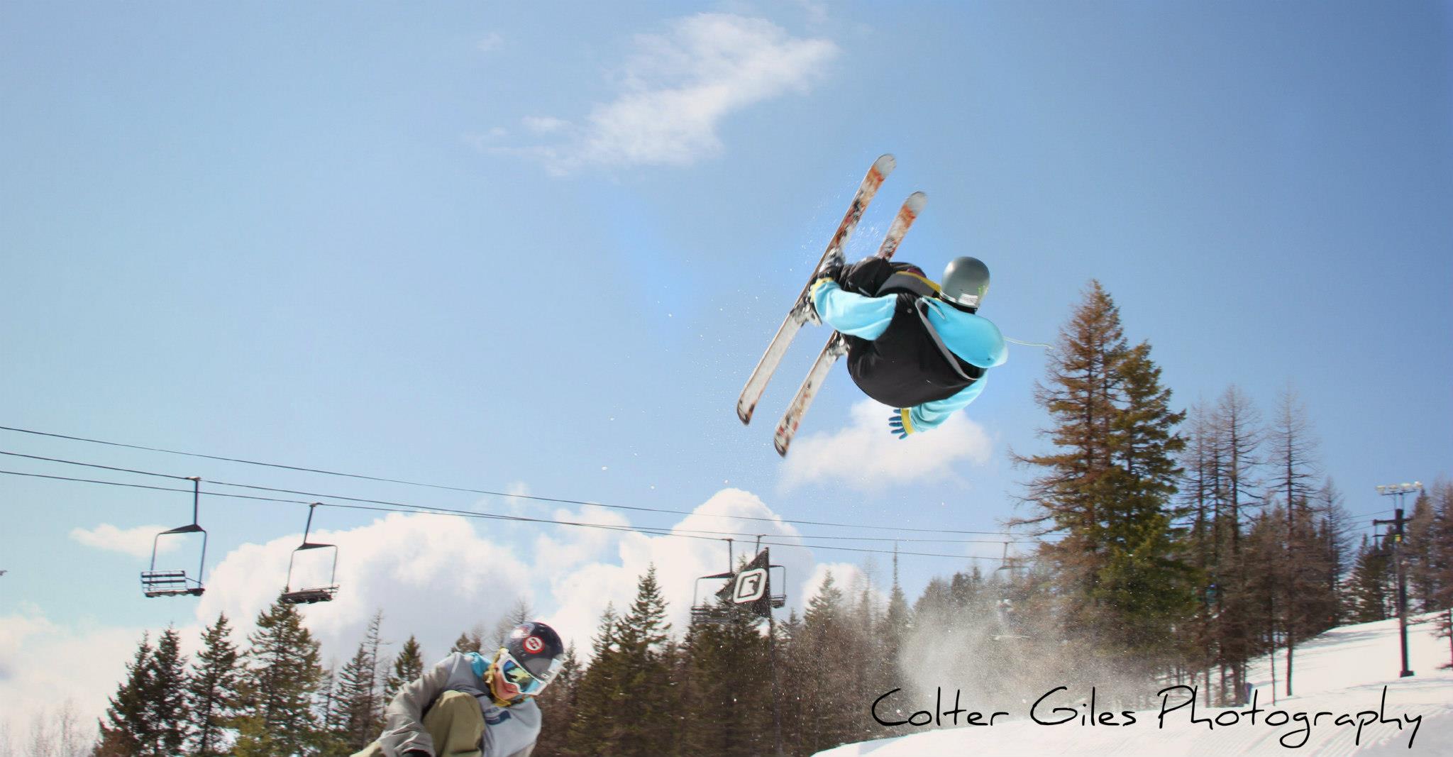 Rodeo 5 to almost hitting a snowboarder