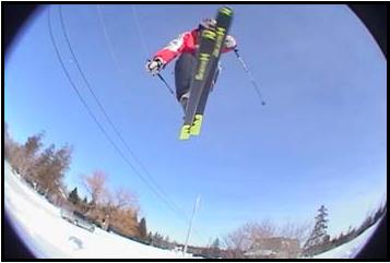 rodside jump...sick fish eye view