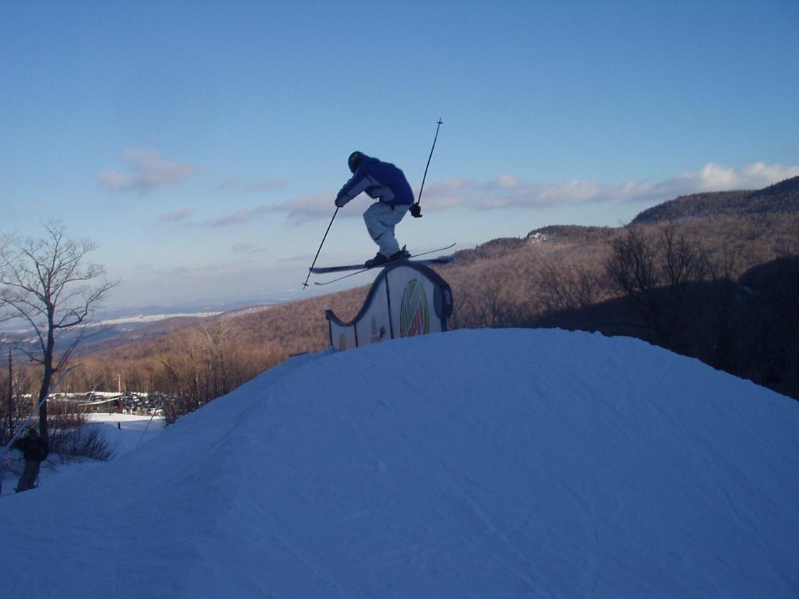 roller-coaster rail at jay