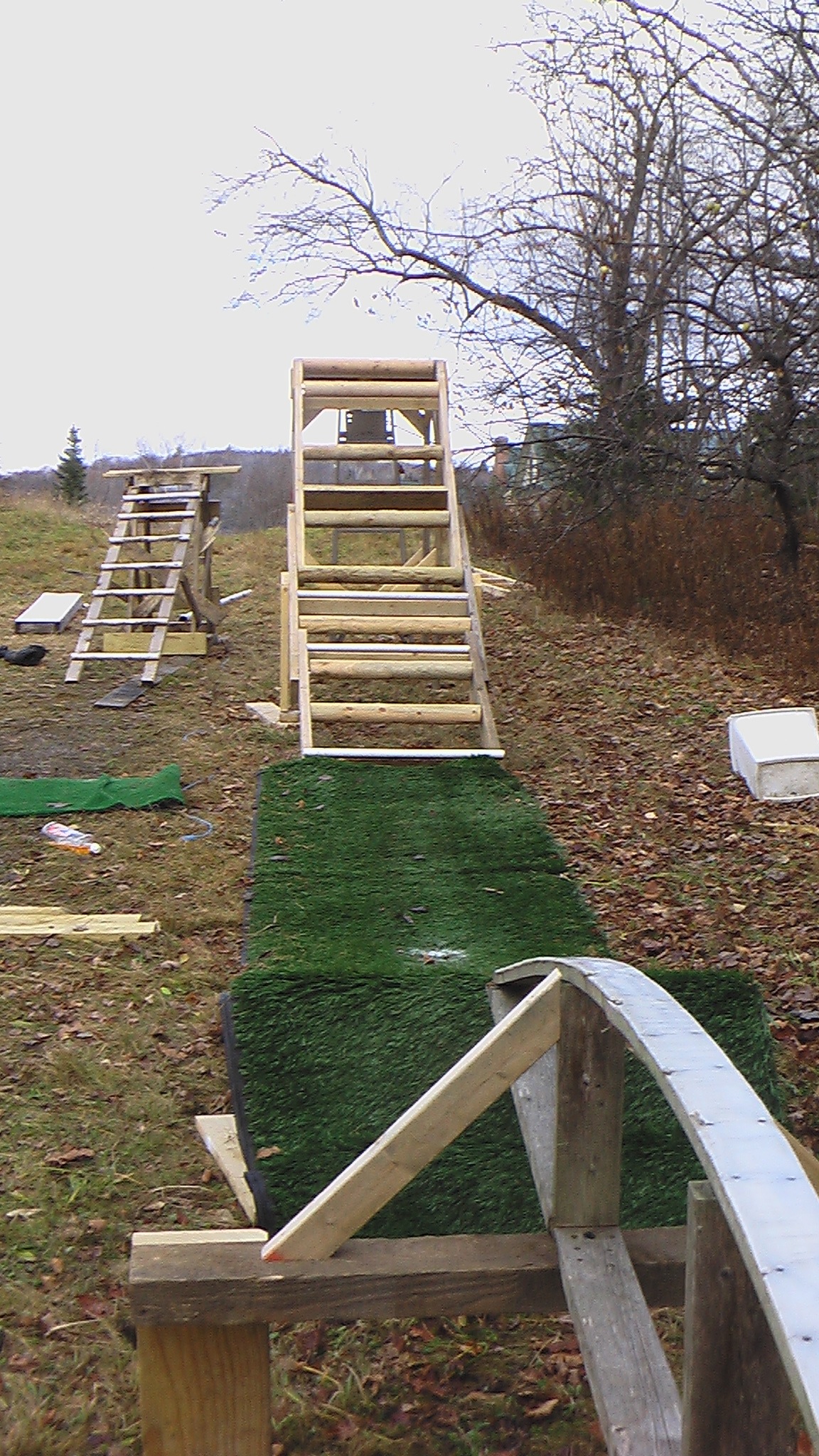 Roller drop in and rainbow