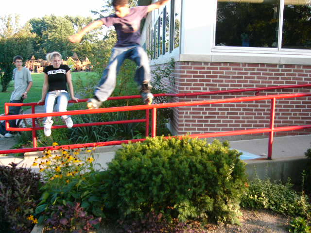 rollerblading is sweet