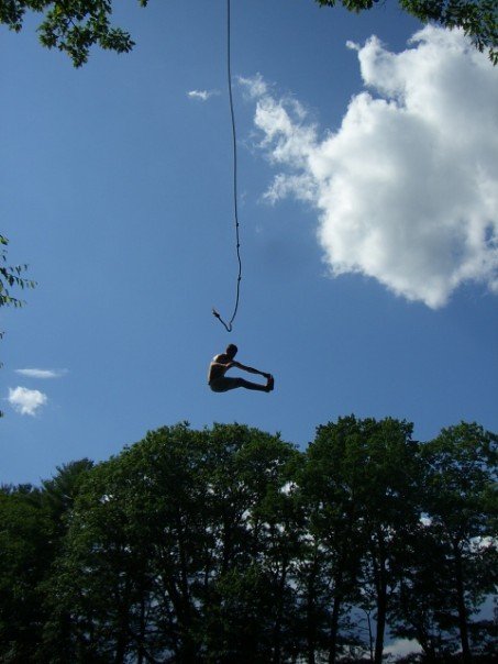 Rope swing