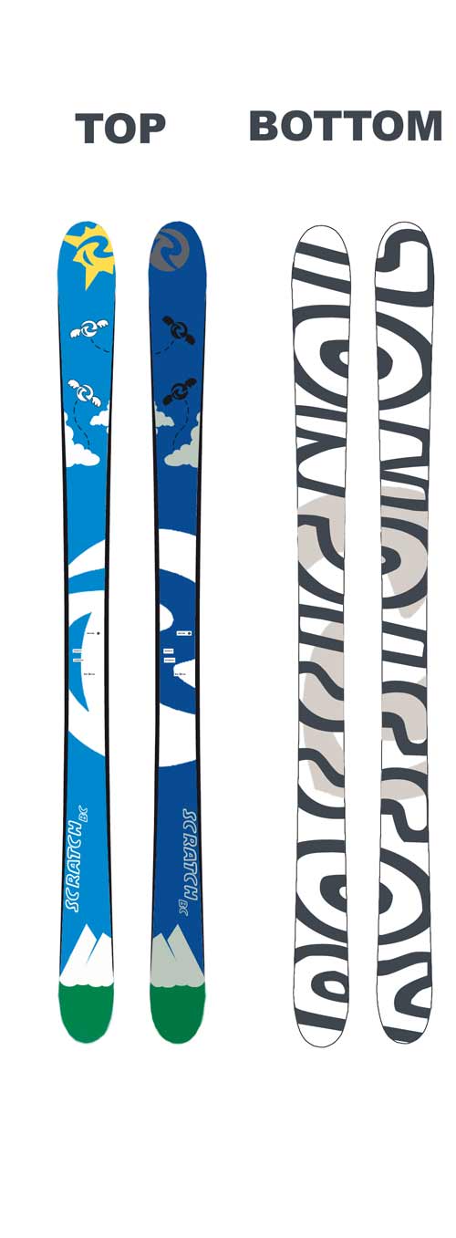 rossi skis design