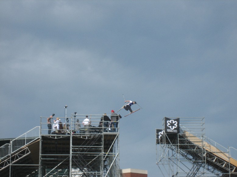 Running across the gap