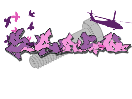 S-CREW graffiti/logo