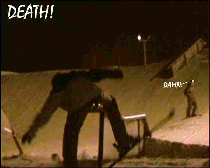 Sack on a weird rail