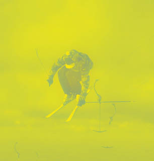 safety 3 in yellow dust