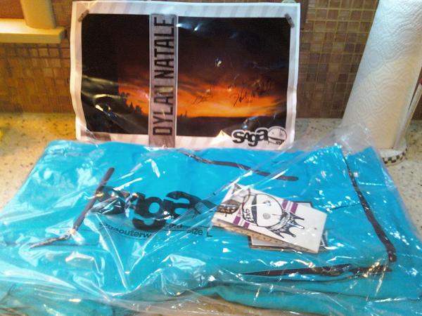 SAGA and signed POSTER