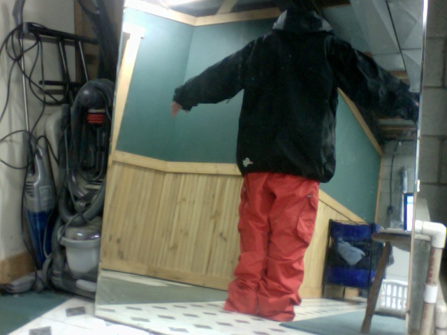 SAGA Darkness in Large Jacket from back