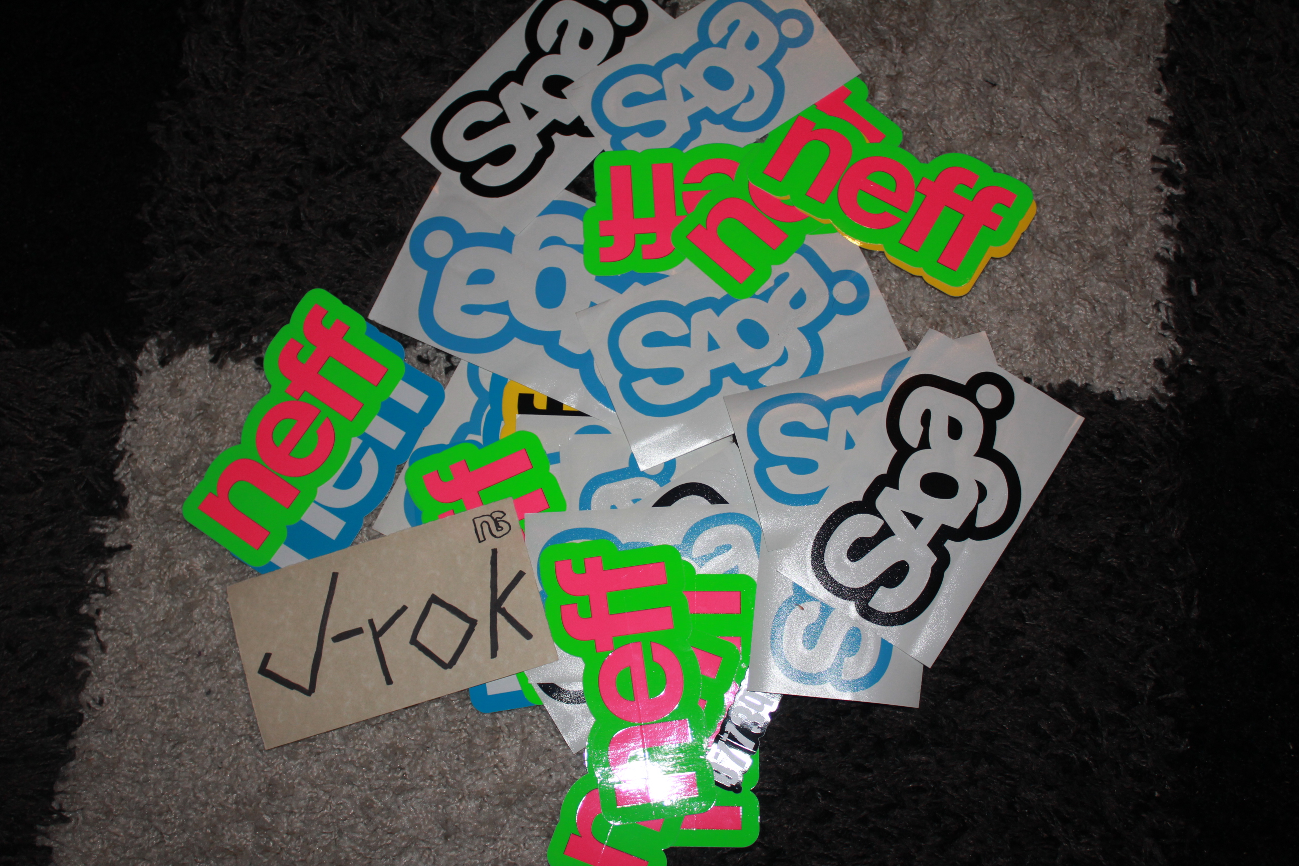 Saga & Neff Stickers