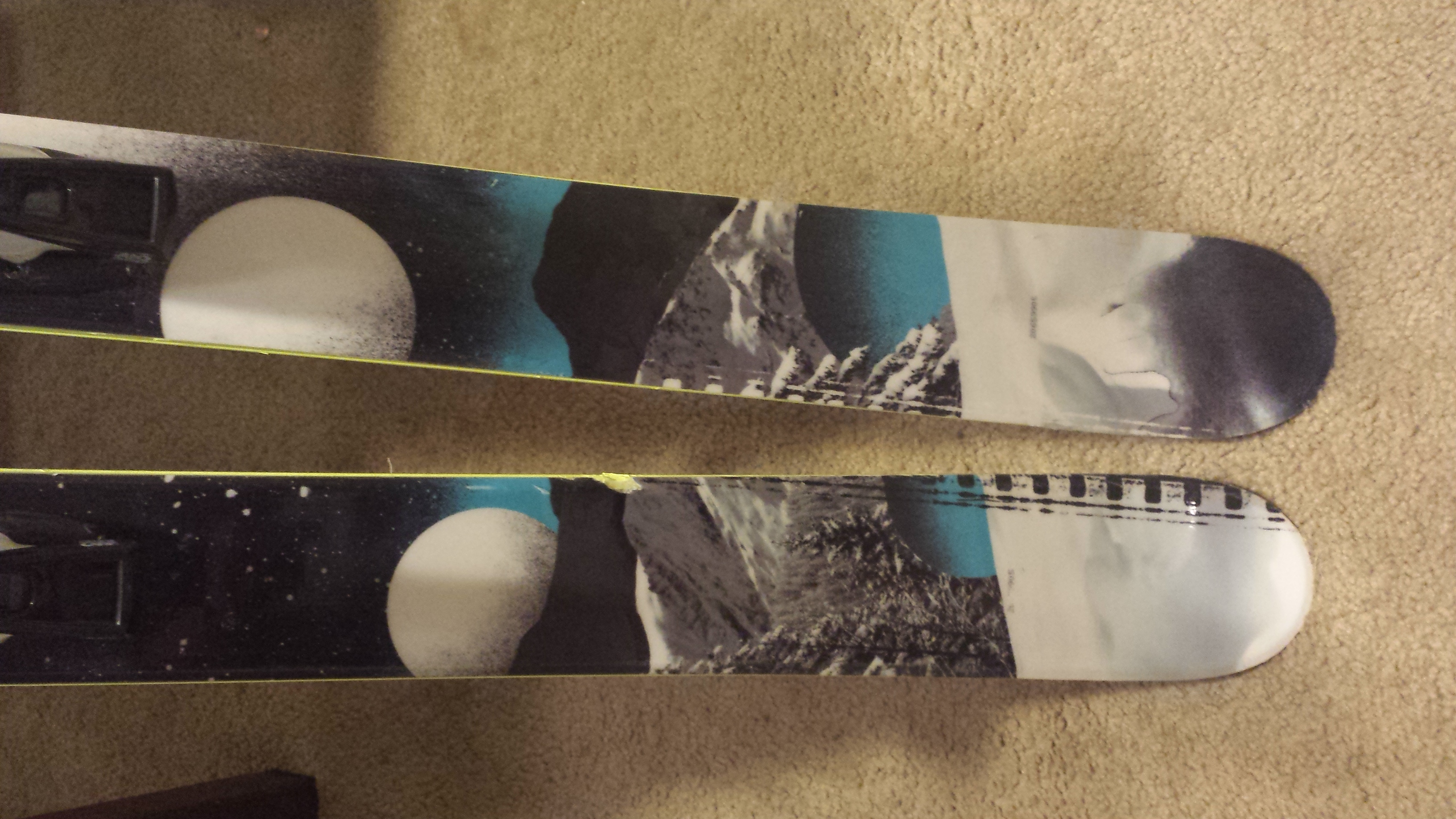 Salomon Rocker 2s 179cm with Atomic Binding