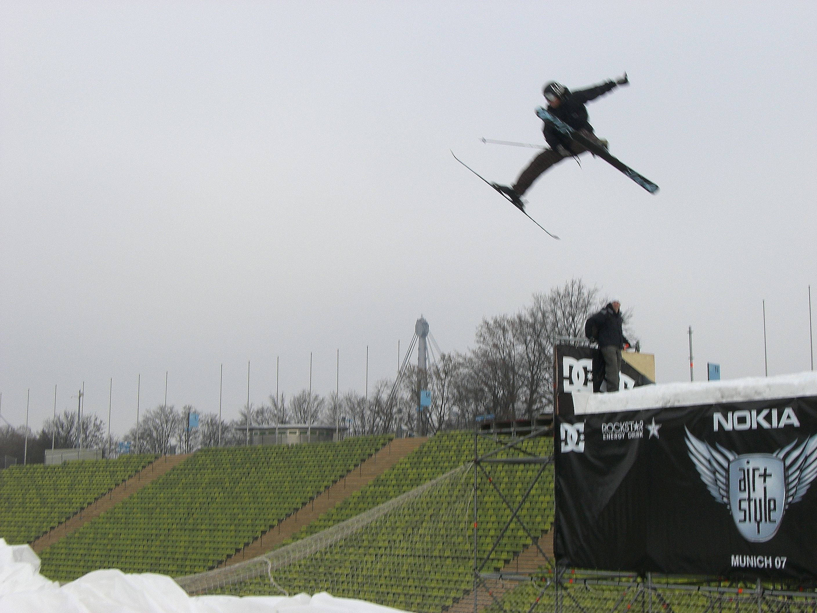 saluting the air&style jump