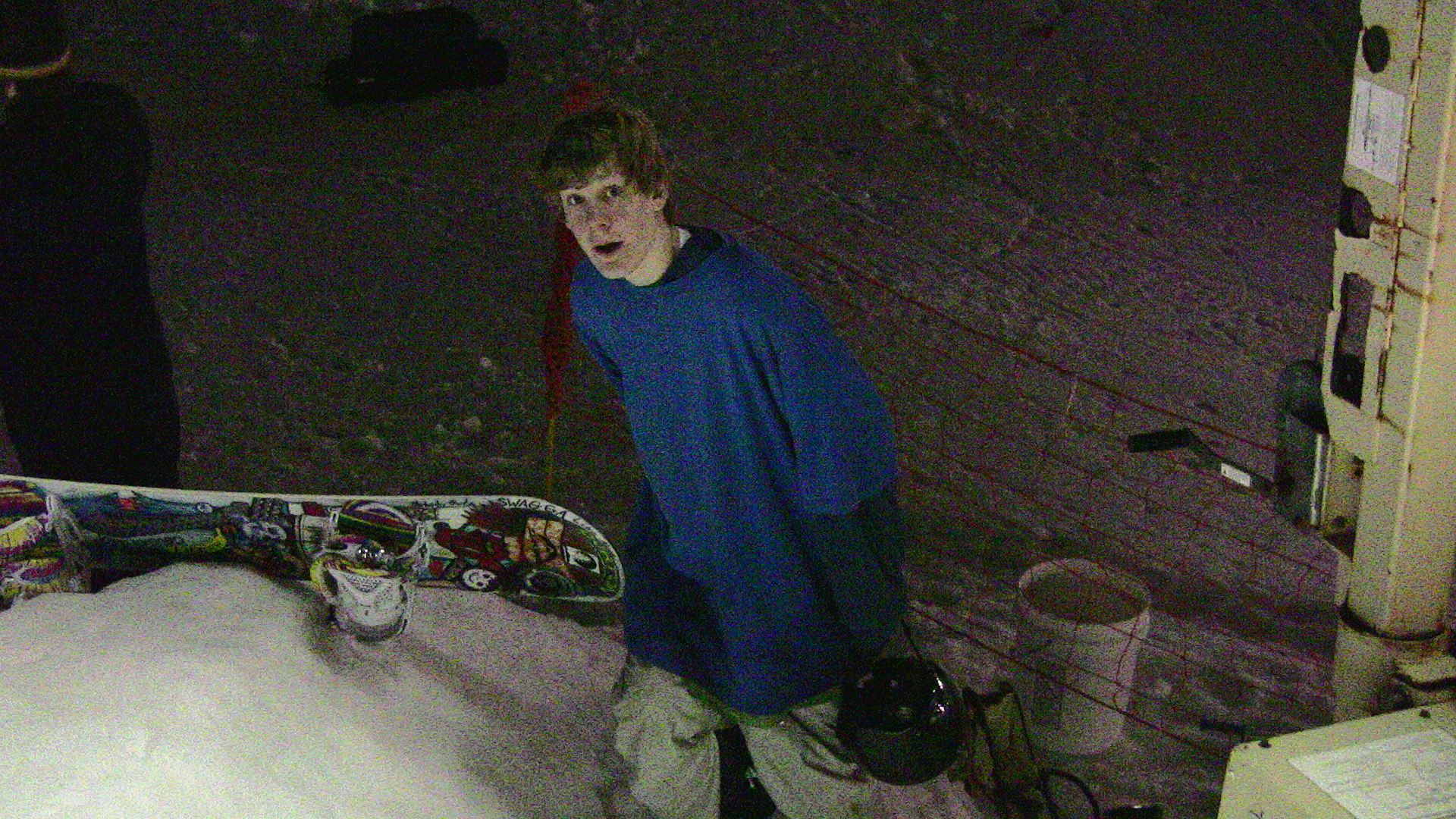 Sam at the big air