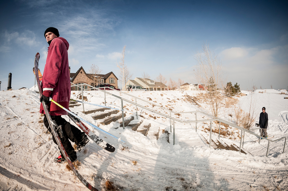 Sam Hurst hiking a Quad