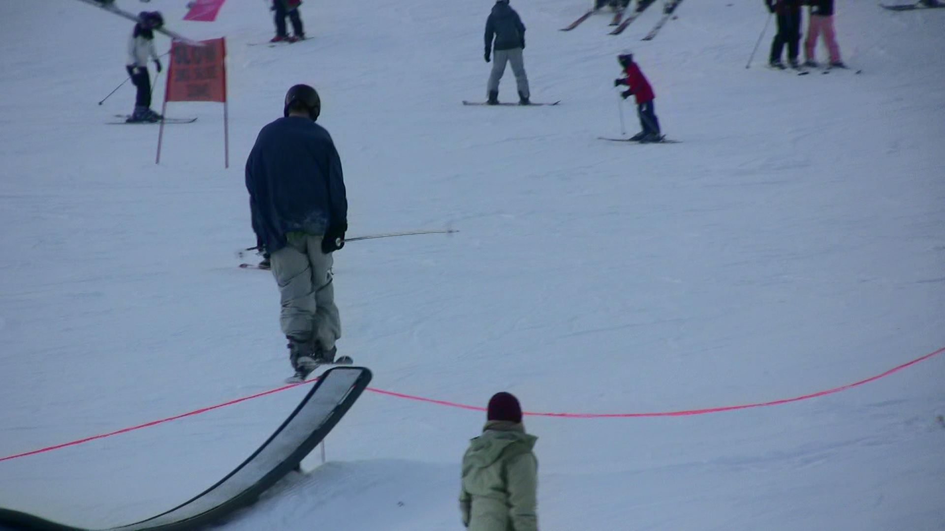 Sam off the rollercoaster
