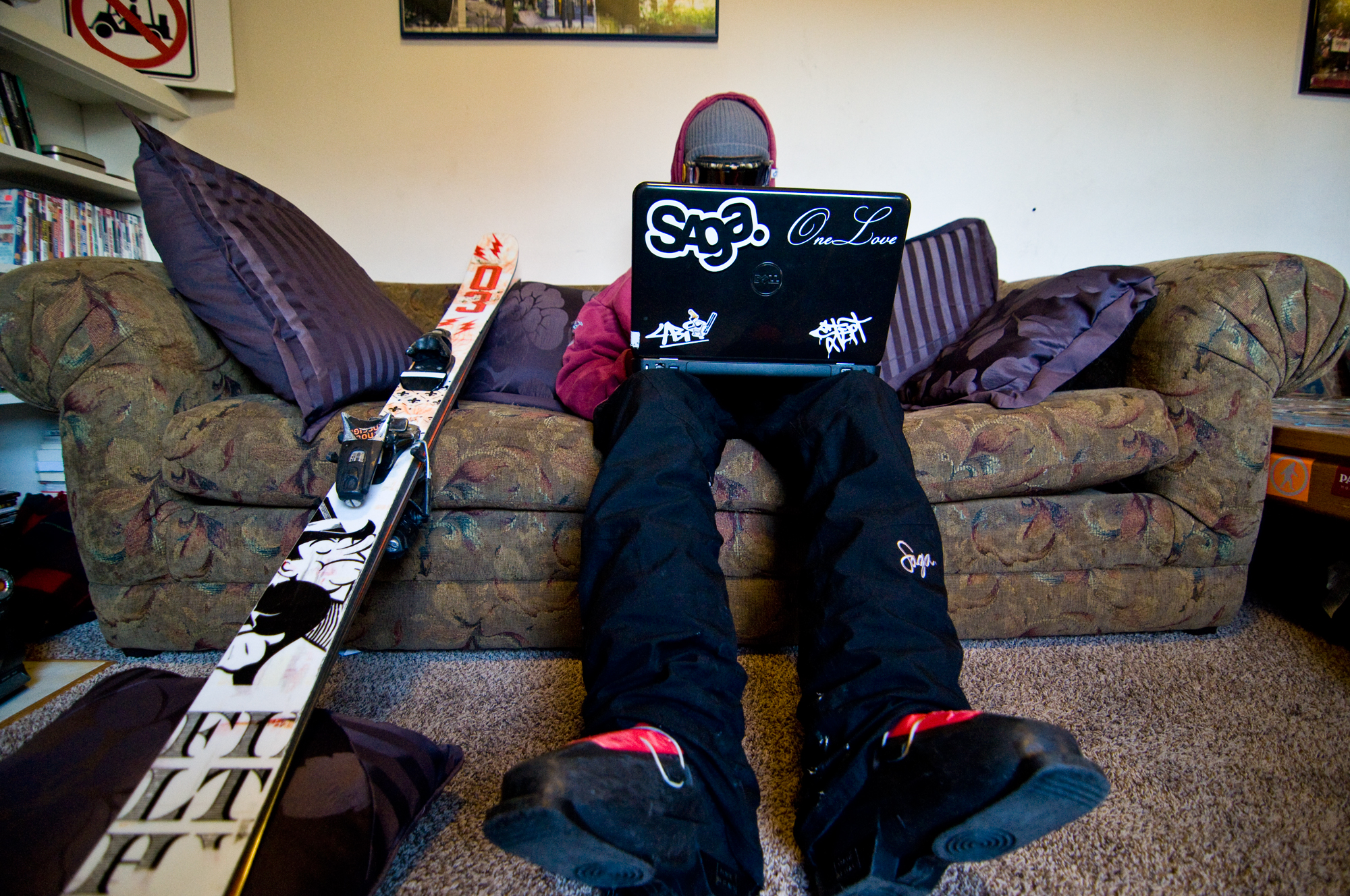 Sam playing Shredsauce