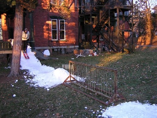 Same rail different angle