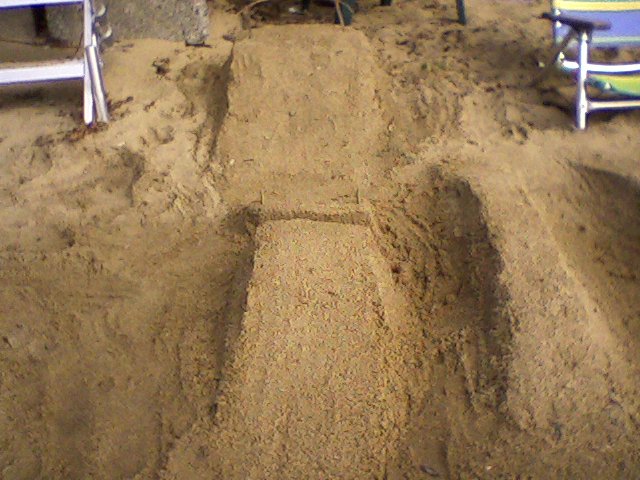 Sand Terrain Park Big Air Step Up