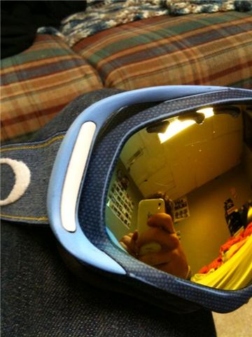 Sanded down riggers.