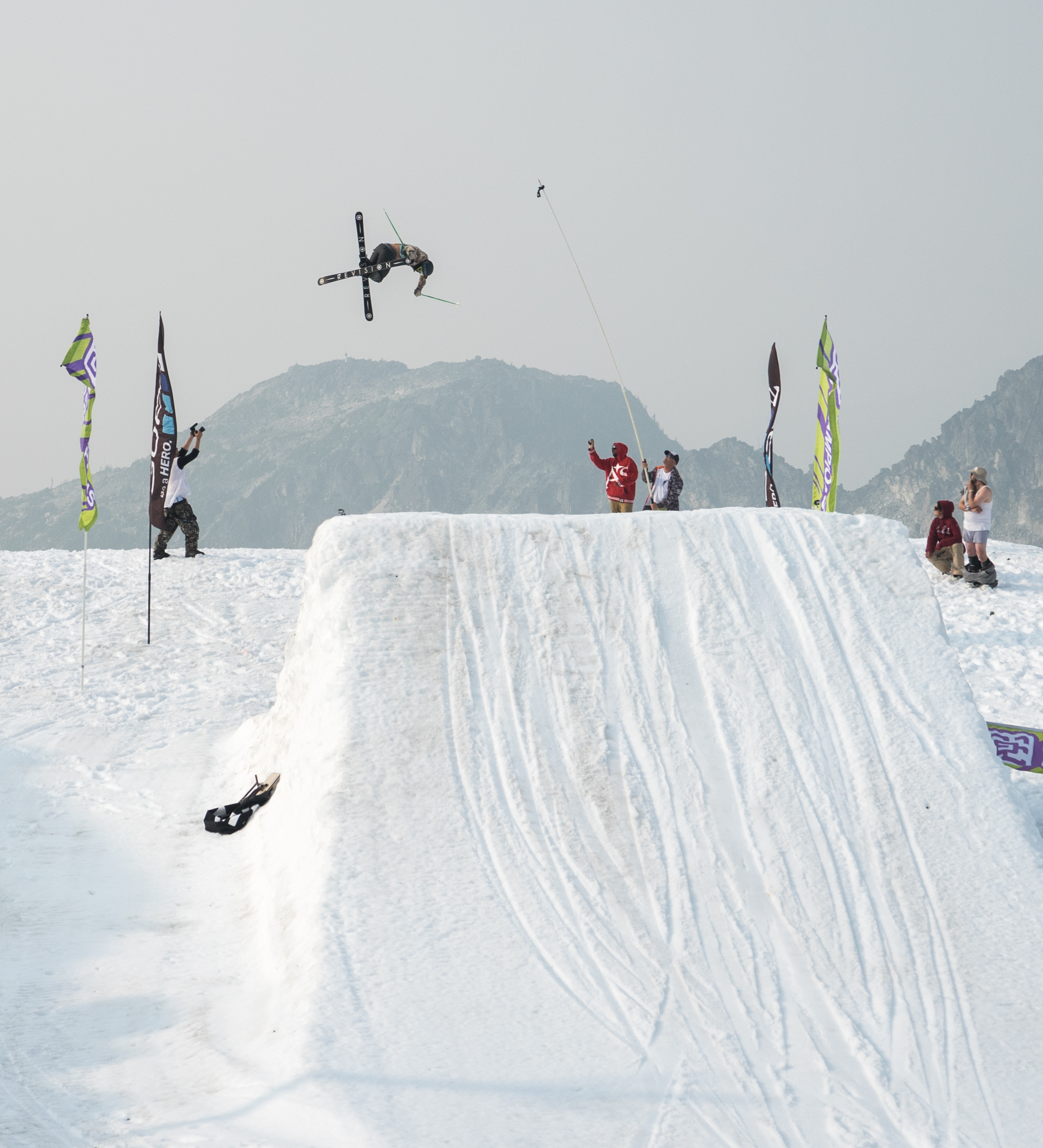 Sandy Boville sending it at COC