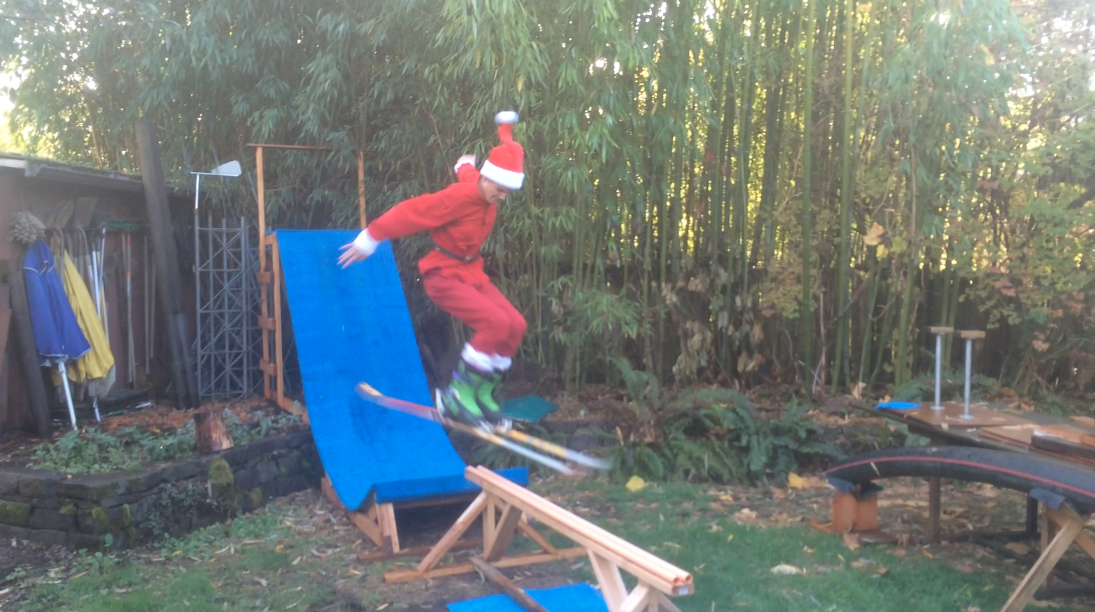 Santa on the dryslope